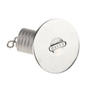 Boat Deck Fill/Filler Keyless Cap 1-1/2" (38mm) 316 Stainless Steel Water
