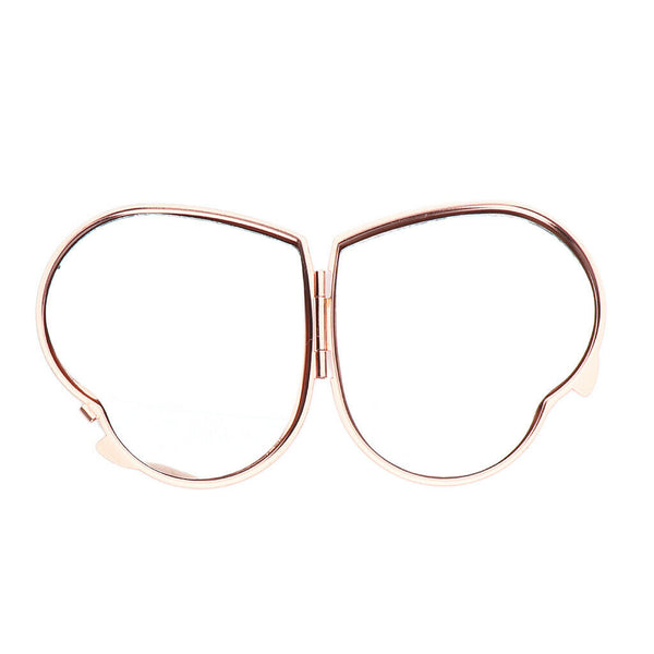 Travel Makeup Mirrors - Compact, Portable, Folding, Super-thin, Durable, Double