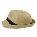 Unisex Fashion Summer Beach Panama Sun Hat Cuban Style Cap Beige