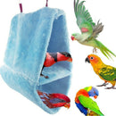 Oversized Double-Layer Bird Hammock, Parrot, Small Pet Hammock,Warm in WinteT3C5