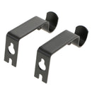 4Pcs Adjustable Curtain Pole Bracket Wall Window Rod Holder Home Adornaments
