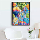 5D DIY Full Drill Diamond Painting Air Balloon Cross Stitch Embroidery Kit