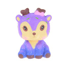 Cartooon Deer PU Star Fawn Slow Rising Jumbo Squeeze Stress Stretch Kids ToyJ!E