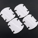 4x DIY Invisible Clear Car Door Handle Paint Scratch Protector Guard Film Sheet
