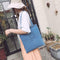 Denim Women Shoulder Crossbody Bags Large Capacity Handbag (Style 1 Light)