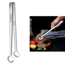 Non Slip Stainless BBQ Buffet Kitchen Food Tong Clip Kitchen Gadget