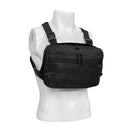 Vest Pouch Bag Chest Recon Bag Tools Molle Bag Multi-Purpose Carry Pouch Black