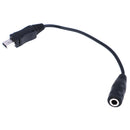 Mini USB Male to 3.5mm Jack Female Audio Cable Mic Adapter Headphone Earphone OZ