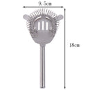 Cocktail Shaker Bar Ice Strainer Wire Mixed Drink Bartender Ice Colander FiltFT