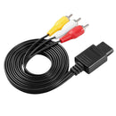 1.8 Meters Composite AV Audio Video Cords Cable for Nintendo N64 Gamecube
