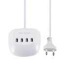 4-Port 3.4A DC 5V USB HUB Phone Desktop Charger Fast Charge Station Adapter ZBV