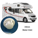 White RV Round Fresh Water Gravity Fill Hatch | Water Tank Spout | NEW Part