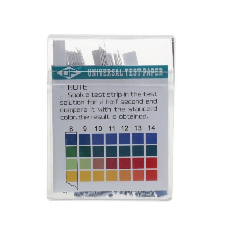 1-14 PH 100Strips Alkaline Acid Indicator Paper Water Saliva Litmus Testing Kit