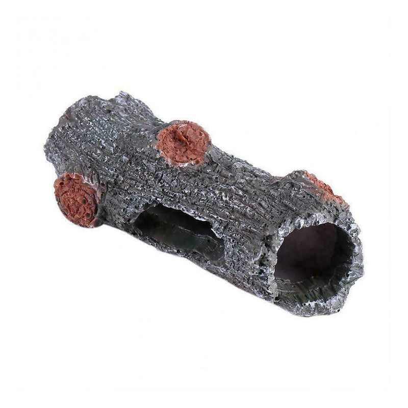 Aquarium Habitat Decoration Cave Artificial Wood Root Spawning Tree Welsh T I8X5