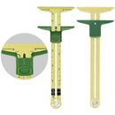 2 Pieces Sliding Gauge Sewing Measuring Tools T-Shaped Sliding Gauge Plasti
