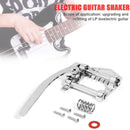 1 Set Electric Guitar Tremolo Vibrato Tailpiece Bridge Chrome Accessories