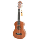 21 Inch Ukulele Sapele Soprano Beginner Ukulele Guitar Dolphin Pattern Ukul