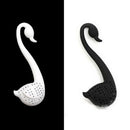 Colander Swan Shape Tea Herb Strainer Teaspoon Infuser Filter  GD_vi Kw