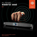 Smalody Usb Powered Speaker Soundbar 5W Output / Subwoofer / Microphone / T