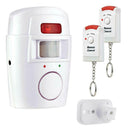Wireless Motion Sensor Alarm With 2 Remote Controllers For Home Caravan