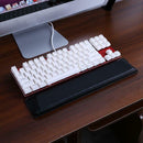 Slope Leather Wrist Rest Pad Wrist Support Cushion for Keyboard Black