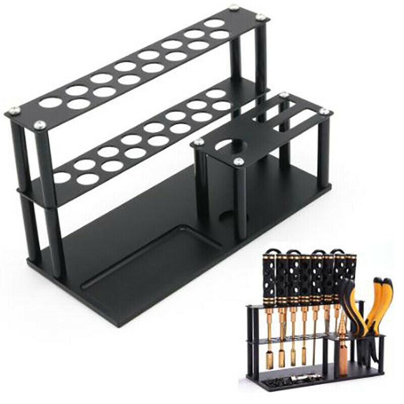 Aluminum Alloy Storage Rack Screwdriver Tools Bracket Scissors Storage Holde Kw