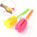 Top  Enduring Fashion Sponge Cup Brush Cleaning Milk Bottle Coffe Tea Brush LJ