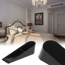 1Pc Rubber Wedge Shaped Door Stops Non-Slip Buffers Safety Stopper Office Home