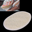 Exfoliating Loofah Pad Natural Cleaning Sponge Scrubber Bath Spa Shower BrushA3C
