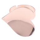 1X Metel Heart Pallet Holder Adhesive Glue Ring Eyelash Extension Tattoo Pigme3C