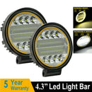 72W LED Work Light Flood Spot Beam Bar Car SUV ATV Off-Road Driving Fog LamS Hn