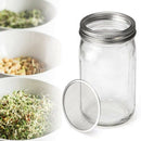 Germination Germination Cover Kit Sprouting Mason Jar 6 Pack Stainless Stee