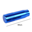2x Racing Manual Gear Stick Shift Knob Universal 8.5cm Car Titanium Al HIT