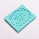 Happy Birthday Silicone Mould Cake Decor Lace Impression Mat Baking Mold   OZ