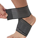 ankle strap sport bandage foot support wrist elbow protection 70cm D9V9