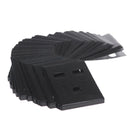 100 PCS Plastic Earrings Ear Studs Holder Display Hang Hanging Cards 30 x 40 mm