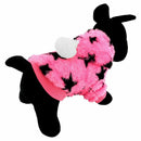 Pet Puppy Cat Small Dog Clothes Warm Shu cotton velvet Stars Hoodies Winter