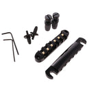 Replacement Electric Guitar Roller Saddle Bridge+Humbucker Pickup Frame Ring