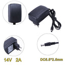 DC14V 2A Adapter AC to DC Converter Power Supply Adapter 5.5*2.5 mm