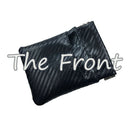 Men Women Leather Coin Purse Card Wallet Metal Spring Closure Small Change Bag