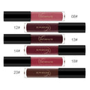 Niceface Matte Liquid Lipstick Makeup Lip Kit Waterproof Non-stick Cup Natu