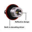 10W Angel Eye LED Lights Halo Ring Bulbs For BMW E39/E60/E53/E61/E63/E65/E WKT