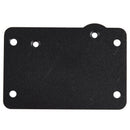 Steel Barn Door Latch Lock for Sliding Barn Wood Door Gate with Screw Black R9A1