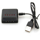 5in1 3.7V lipo battery usb charger adapter for syma x5 x5C x5x-1 rc drone FT