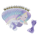 Kids Mermaid Garland Baby Shower Birthday Party Flag Mermaid Party DecoS Gw
