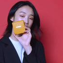 Mini Lipstick Bag PU Portable Travel Cosmetic Makeup Case Pouch (Orange) A