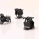Girl's Fashion Black Plastic Mini Hairpin 6 Claws Hair Clip Clamp For Ladie I9O8