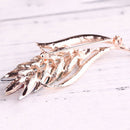 Crystal Rhinestone Wheat Brooch Pin Women Jewelry Coat Flower Wedding Brida FT
