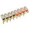 8Pcs 4mm Amplifier Speaker Terminal Binding Post Banana Plug Jack H6R3
