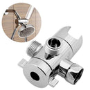 T-adapter Water Valve For Toilet Bidet Shower Head Diverter Valve 1/2'' 3 Way